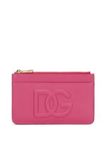 Dolce & Gabbana porte-cartes à logo DG - Rose