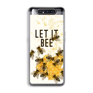 Let it bee: Samsung Galaxy A80 Transparant Hoesje
