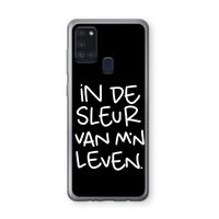 De Sleur: Samsung Galaxy A21s Transparant Hoesje