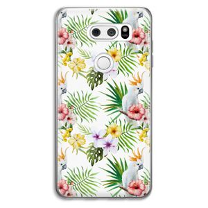 Gele kuif: LG V30 Transparant Hoesje
