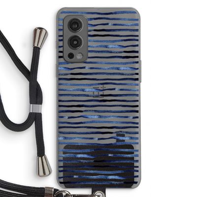 Verrassende lijnen: OnePlus Nord 2 5G Transparant Hoesje met koord