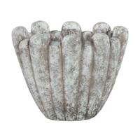 PTMD bloempot minter m grijs 36 cm | 2 stuks