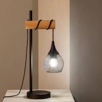 Tafellamp E14 fitting zwart &apos;Mona&apos; led 50 cm