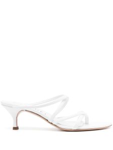 Casadei mules Lucrezia 50 mm - Blanc