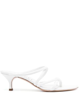 Casadei mules Lucrezia 50 mm - Blanc
