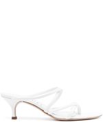 Casadei mules Lucrezia 50 mm - Blanc - thumbnail