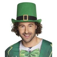 Boland St Patricks Day thema - groen - verkleed hoed - volwassenen - Ierland feestartikelen