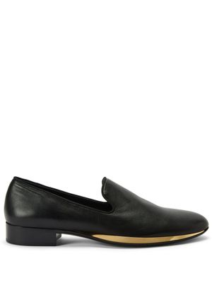 Giuseppe Zanotti mocassins Flash 15 mm - Noir