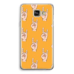 Rock: Samsung Galaxy A5 (2016) Transparant Hoesje