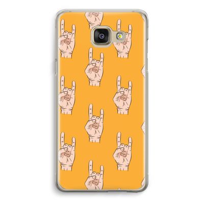 Rock: Samsung Galaxy A5 (2016) Transparant Hoesje