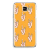 Rock: Samsung Galaxy A5 (2016) Transparant Hoesje Rock: Samsung Galaxy A5 (2016) Transparant Hoesje
