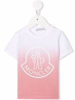 Moncler Enfant t-shirt à logo imprimé - Blanc - thumbnail