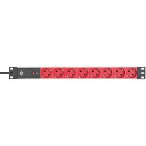 Alu-Line 19 Rack Mount Power Strip | Schuko to 12 x Schuko