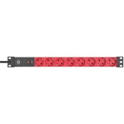Alu-Line 19 Rack Mount Power Strip | Schuko to 12 x Schuko