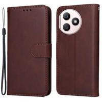 Honor X50i+ Wallet Case met Magnetische Sluiting - Bruin - thumbnail