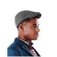 Beechfield Flat Cap - grijs - unisex