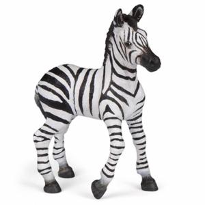 Speelgoed zebra - figuur - 9 cm - kunststof - speeldieren - dieren - speelfiguren