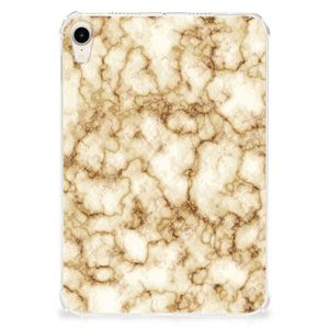 Apple iPad mini 6 (2021) Tablet Back Cover Marmer Goud