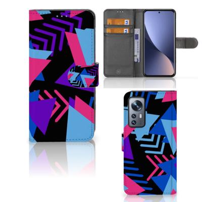 Xiaomi 12 | 12X | Book Case | Funky Triangle