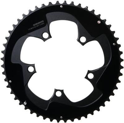 SRAM Chain ring roaddoub. 52t alu f. red black