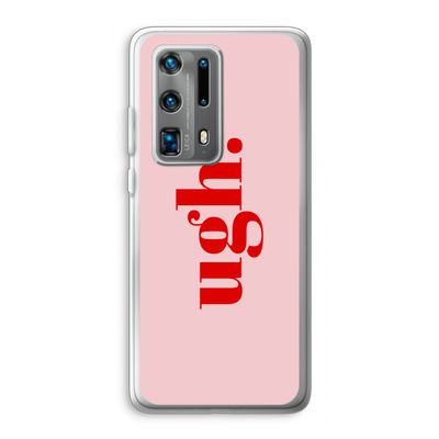 Ugh: Huawei P40 Pro Plus Transparant Hoesje