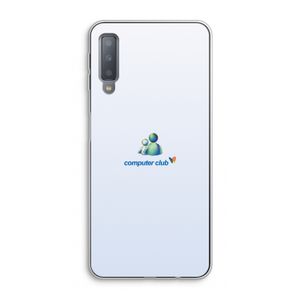 MSN: Samsung Galaxy A7 (2018) Transparant Hoesje