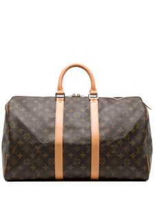 Louis Vuitton 2001 pre-owned Keepall 45 handtas met monogram - Bruin