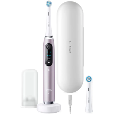 Oral-B Oral-B iO Series 9N Rose Quartz + 1 extra opzetborstel Oral-B Oral-B iO Series 9N Rose Quartz + 1 extra opzetborstel