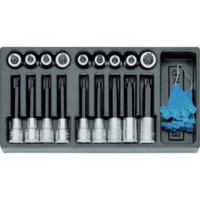 Gedore 1402706 1500 E-ITX 19 LKP Gereedschapinlegstuk (l x b x h) 158 x 310 x 42 mm