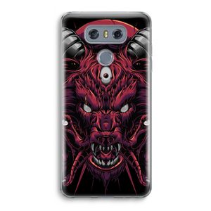 Hell Hound and Serpents: LG G6 Transparant Hoesje