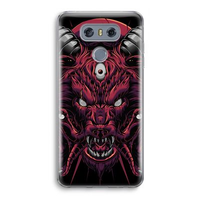 Hell Hound and Serpents: LG G6 Transparant Hoesje