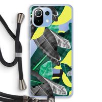 Fantasie jungle: Xiaomi Mi 11 Lite Transparant Hoesje met koord