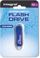 Integral Courier USB 2.0 stick, 32 GB