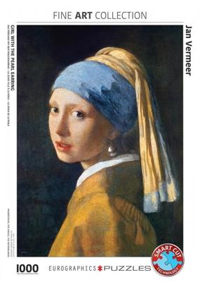 Girl with the Pearl Earring - Johannes Vermeer Puzzel 1000 Stukjes Girl with the Pearl Earring - Johannes Vermeer Puzzel 1000 Stukjes