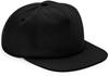 Beechfield CB64N Organic Cotton Unstructured 5 Panel Cap - Black - One Size