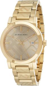 Horlogeband Burberry BU9038 Staal Doublé
