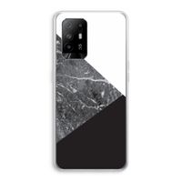 Combinatie marmer: Oppo A94 5G Transparant Hoesje