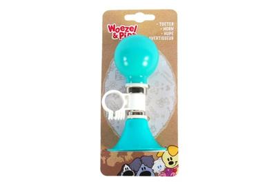 Woezel pip fietstoeter - kinderen - mint blauw