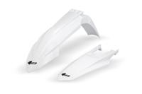 UFO PLAST spatbordset mudguard set ufo ktm white