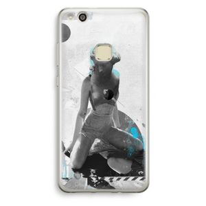 I will not feel a thing: Huawei Ascend P10 Lite Transparant Hoesje