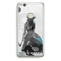 I will not feel a thing: Huawei Ascend P10 Lite Transparant Hoesje