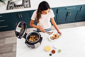 Ninja OL750EU multi cooker 7,5 l 1760 W Zwart, Roestvrijstaal