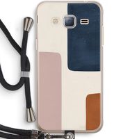 Geo #5: Samsung Galaxy J3 (2016) Transparant Hoesje met koord