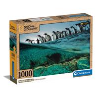 Clementoni Legpuzzel National Geographics Penguin, 1000st.