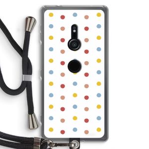 Bollen: Sony Xperia XZ2 Transparant Hoesje met koord