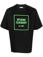 Opening Ceremony t-shirt à logo imprimé - Noir