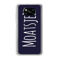 Moatsje!: Xiaomi Poco X3 Pro Transparant Hoesje