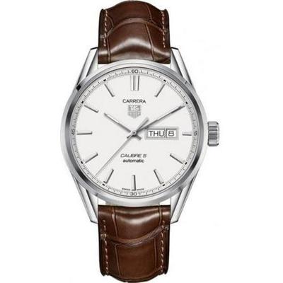 Tag Heuer Carrera lederen automatisch herenhorloge WAR201B.FC6291