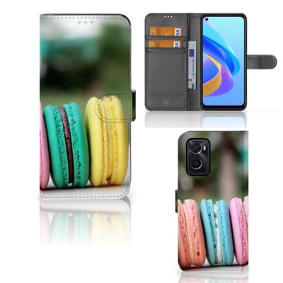 OPPO A76 | A96 | Book Cover | Macarons