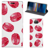 Sony Xperia 10 | Flip Style Cover | Pink Macarons